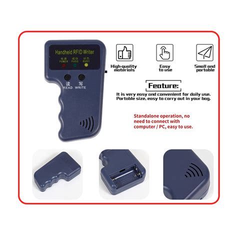 margoun 125 khz handheld rfid id card|Handheld RFID ID Card Reader, RFID Cloner Handheld 125khz .